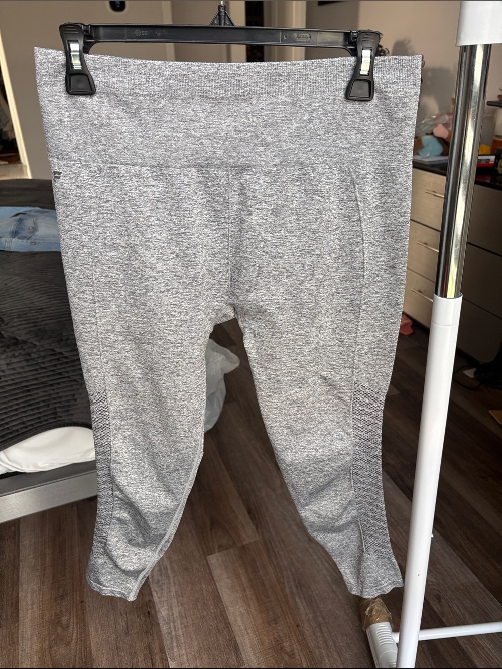 Fabletics Heather Gray Women's Leggings